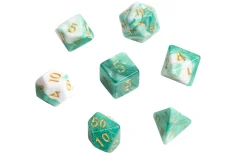 Набор кубиков "Время игры" для D&D, 7 шт. (мрамор)